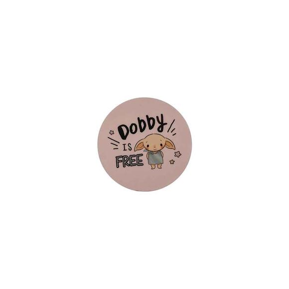 Space Harry Potter Bardak Altlığı Dobby Is Free Pudra Rengi BAL-380160