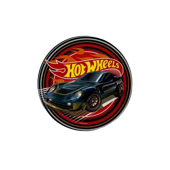 Space Hot Wheels Black Car Bardak Altlığı BAL-382485