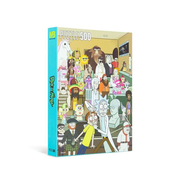 Space Rick and Morty 500 Parça Puzzle 387091