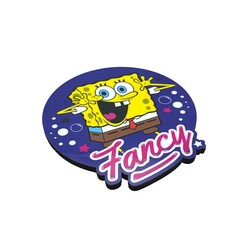 Space Sponge Bob Fancy Bardak Altlığı BAL-382959 - Thumbnail