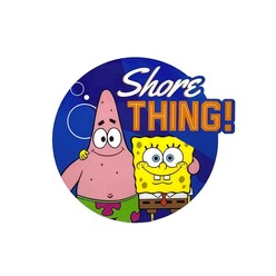 Space Sponge Bob Shore Thing Bardak Altlığı BAL-382461 - Thumbnail