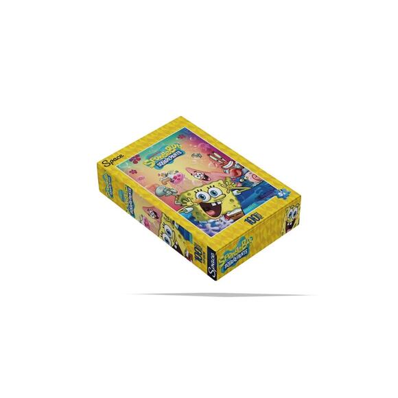 Space SpongeBob 100 Parça Puzzle 386506