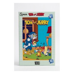 Space - Space Tom and Jerry 100 Parça Puzzle 386568