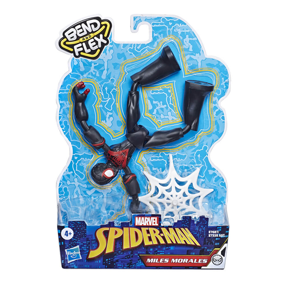 Spiderman Bend & Flex Mıles Morales Figür E7687
