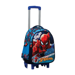 Spiderman Çekçekli İlkokul Çantası 5269 Salto Wal - Thumbnail