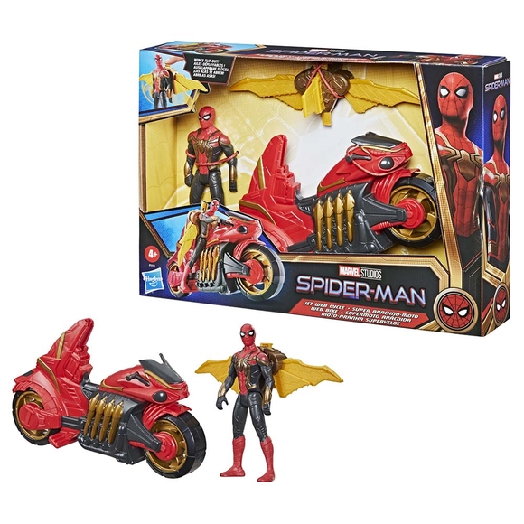 Spiderman ve Süper Örümcek Motosiklet F1110