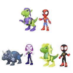 Spidey And His Amazing Friends Dino Webs Figür F9478 - Thumbnail