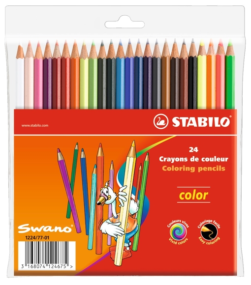 Stabilo Color Kuru Boya 24 Renk 1224/77-01