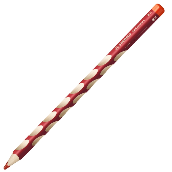Stabilo Easycolors Boya Kalemi Tekli Sağ El Kiraz Kırmızısı 332/315
