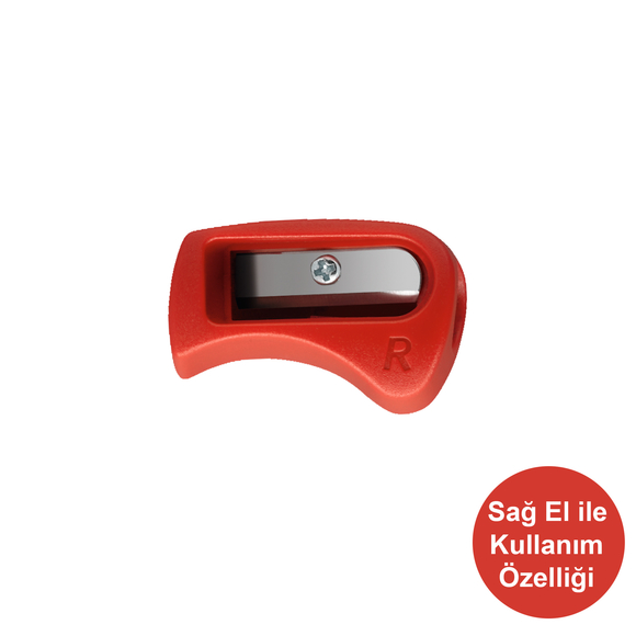 Stabilo Easygraph Colors Kalemtıraş Sağ El Kırmızı 4532