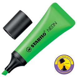 Stabilo - Stabilo Neon Fosforlu Kalem Yeşil 72/33