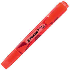 Stabilo - Stabilo Swing Cool Color Matrix Fosforlu Kalem Kırmızı 275/40-7-1