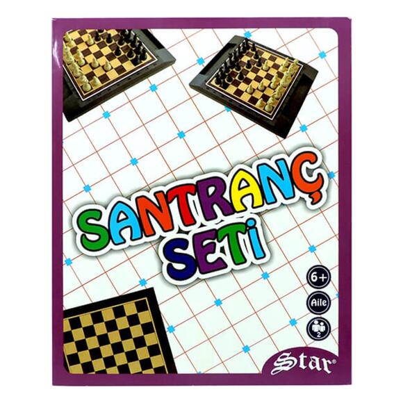Star Alt Açık Satranç Takımı Kutulu 1050293