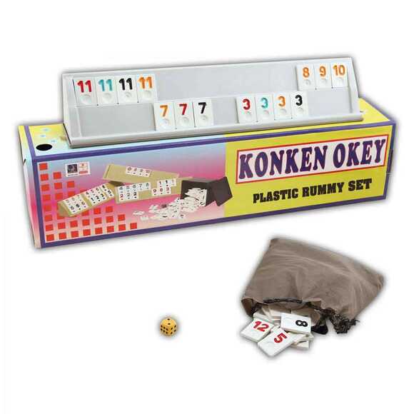 Star Konken Plastik Okey Takımı - Melamin Taşlı 1010150