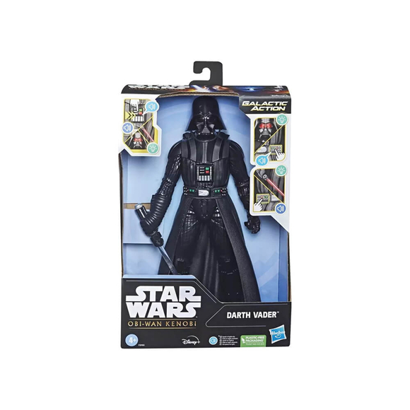 Star Wars Galactic Action Obi-wan Kenobi Darth Vader F5955