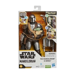 Star Wars Mandalorian Ve Grogu İnteraktif Figür F5194 - Thumbnail