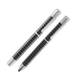 Steelpen 1008 Slayt Siyah Dolma Kalem+Tükenmez - Thumbnail
