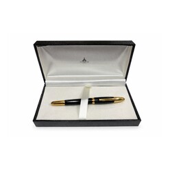 Steelpen 170 Siyah Gold Dolma Kalem - Thumbnail