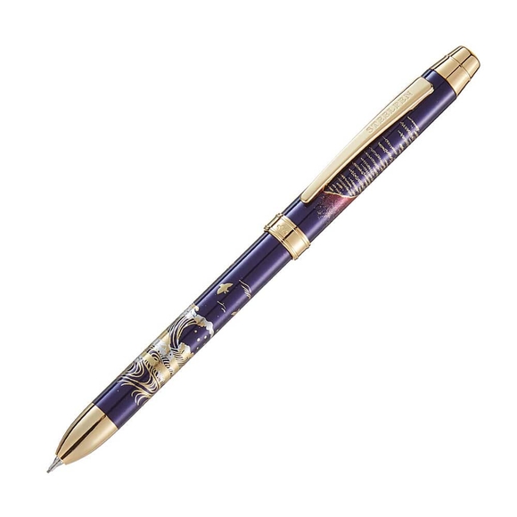 Steelpen 430-9 3 Fonksiyonlu Tükenmez Kalem MAVİ Gold Makie Sanatı