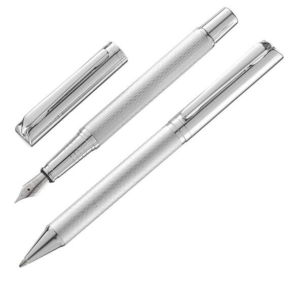 Steelpen 5082 Plus Krom Dolma+Tükenmez Kalem