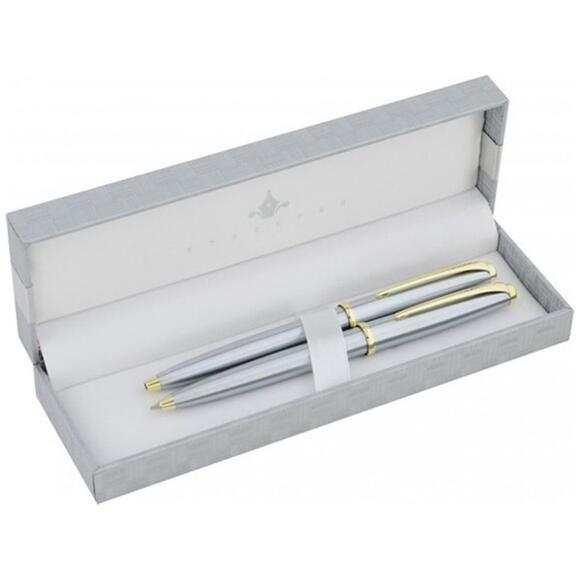 Steelpen 663 Gold Tükenmez Kalem+Versatil Kalem