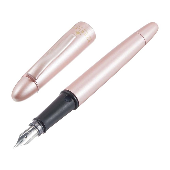 Steelpen Pearl Serisi 4517 Metalik Toz Pembe Dolma Kalem