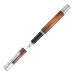 Steelpen Sky Serisi 454 DK Wood Dolma Kalem - Thumbnail