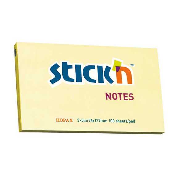 Stickn 2100900 76x127 Pastel Sarı 100 yp