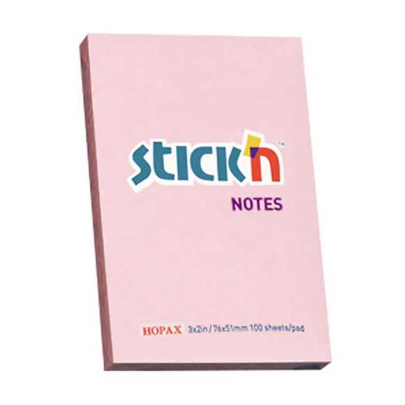 Stickn 2114500 76x51 Pastel Pembe 100 Yp