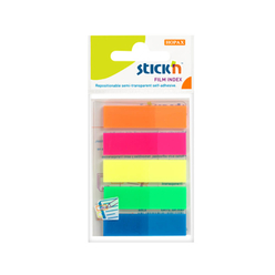 Stick’n Yapışkanlı İşaret Bandı Neon 5 Renk 21050 - Thumbnail