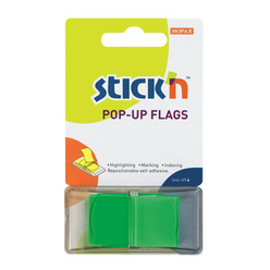 Stick’n Yapışkanlı İşaret Bandı Yeşil 26011 - Thumbnail