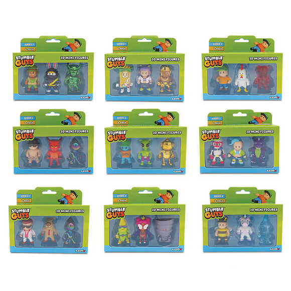 Stumble Guys 3 ’Lü Mini Figur S2 SG-30006_3 TUY15000