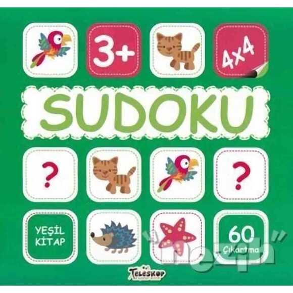 Sudoku 4x4 - Yeşil Kitap