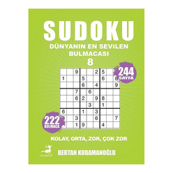 Sudoku 8 Kolay, Orta, Zor, Çok Zor - Thumbnail
