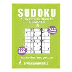 Sudoku 8 Kolay, Orta, Zor, Çok Zor - Thumbnail