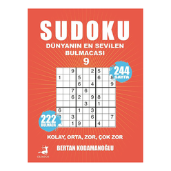 Sudoku 9 Kolay, Orta, Zor, Çok Zor - Thumbnail