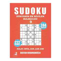 Sudoku 9 Kolay, Orta, Zor, Çok Zor - Thumbnail