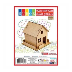 Südor Ahşap Maket Çiftlik Ev Md-1-02 - Thumbnail