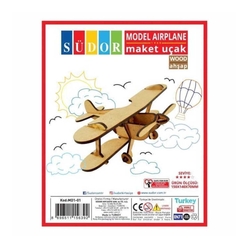 Südor Ahşap Maket Uçak Md-1-01 - Thumbnail
