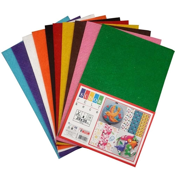 Südor Keçe 20x30cm 10 Renk 180gr SK03