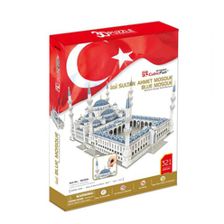 Sultan Ahmet Camii 321 Parça 3D Puzzle MC203H - Thumbnail