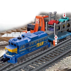 Suncon Işıklı Tren Set Auto Loader 24 Parça - Thumbnail