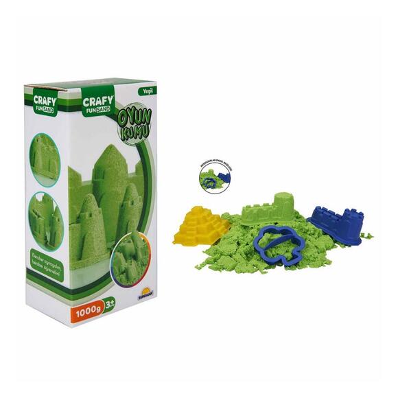 Sunman Oyun Kumu Yeşil 1000Gr 2244