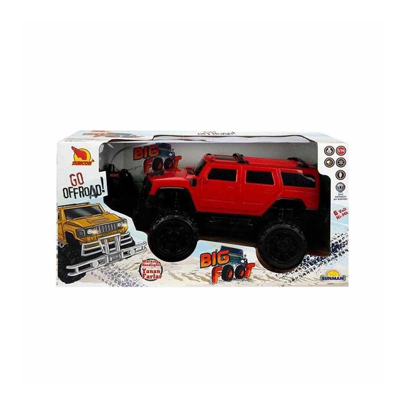 Sunman Uzaktan Kumandalı Big Foot Şarjlı Hummer S02040032