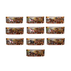 Sunman - Sunman West Play Set Indian And Coach 77116