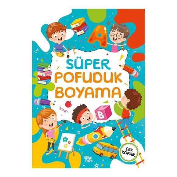 Süper Afacan Boyama Kitabı