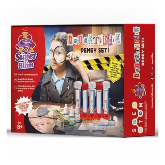 Süper Bilim Dedektiflik Deney Seti