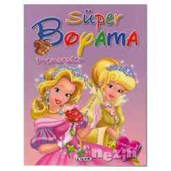 Çiçek Yayınları - Süper Boyama - Prensesler