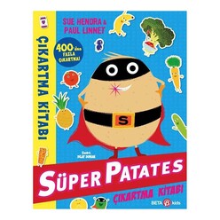 Süper Patates Çıkartma Kitabı - Thumbnail