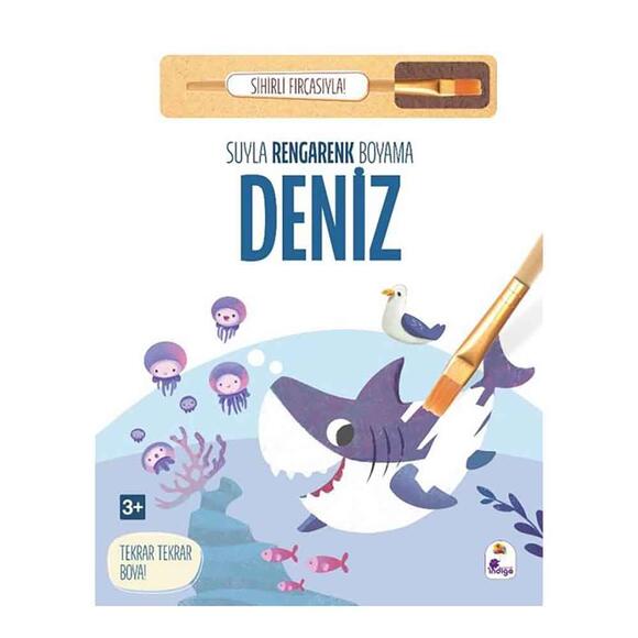 Suyla Rengarenk Boyama - Deniz (Sihirli Fırçasıyla)